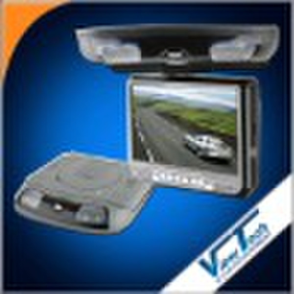 9" Flip down DVD with 32bit wireless game