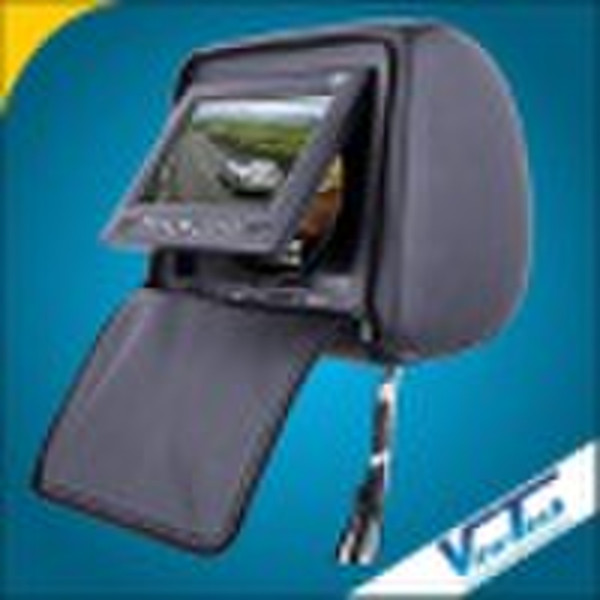 car headrest dvd with 32bit game function