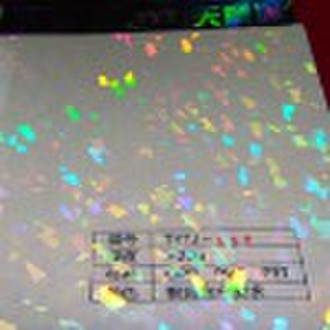 Transparent film (holographic film)