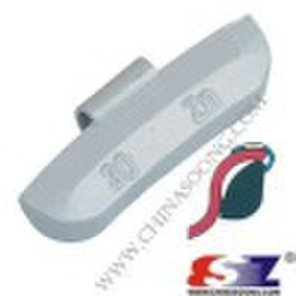 Clip-on Zinc wheel balance weights
