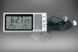 Auto-Thermometer mit Uhr