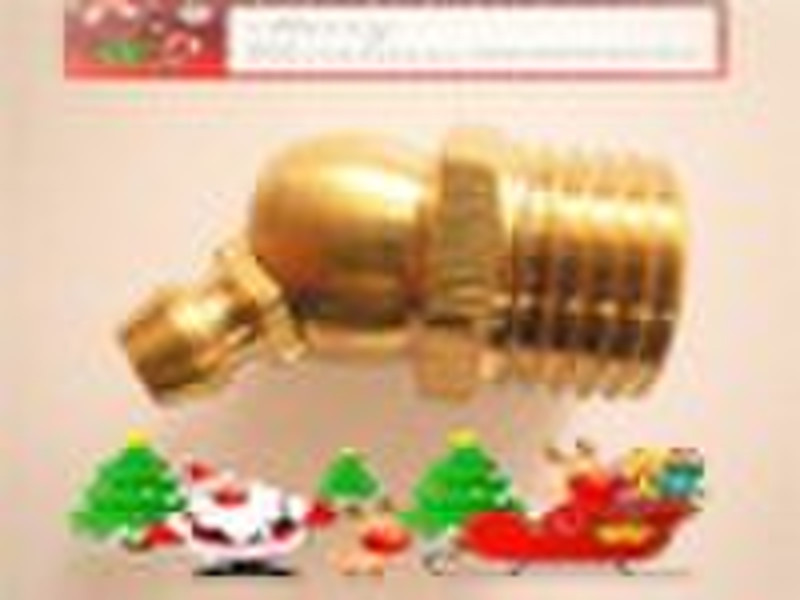 M10 * 1 45-Grad-Messing Schmiernippel