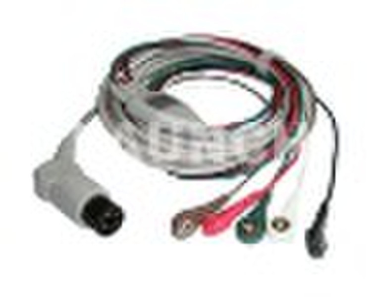 5 lead ECG cable & lead wire(nondetachable)