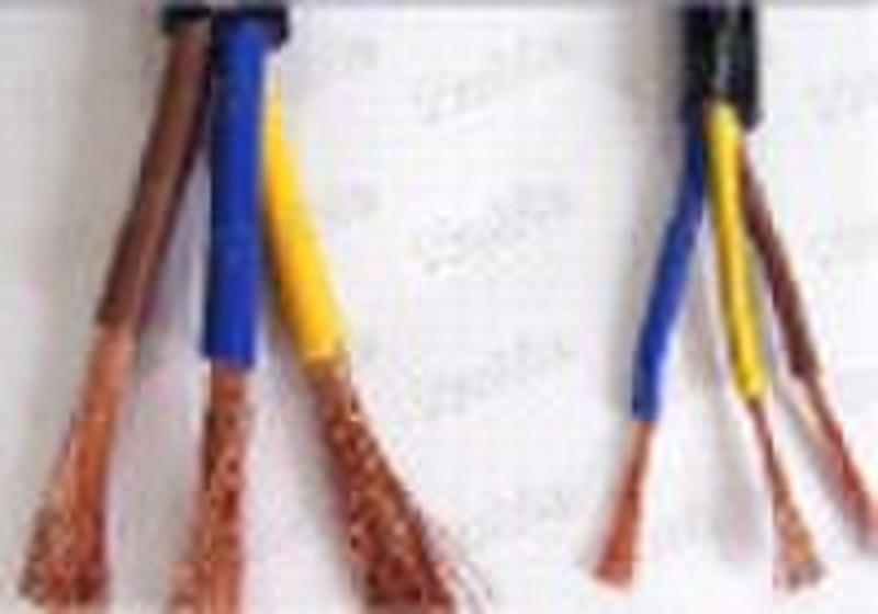Copper conductor,PVC insulated sheathed,fiexible c