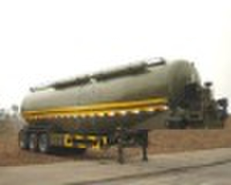 Bulk powder goods tanker trailer