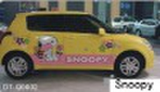 Snoopy Auto-Aufkleber