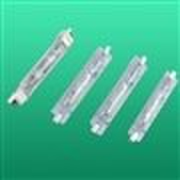 Formed body pulse start metal halide lamp