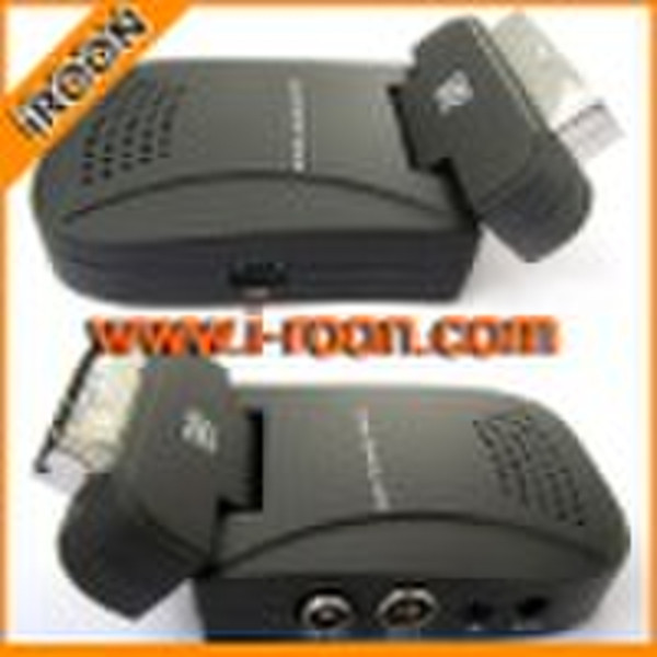 Mini Scart DVB-T Receiver with USB Recording