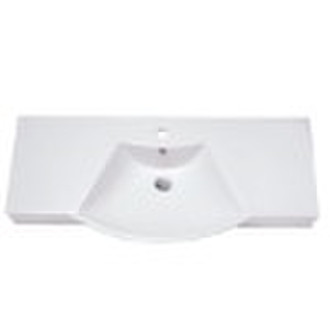 Solid surface basin