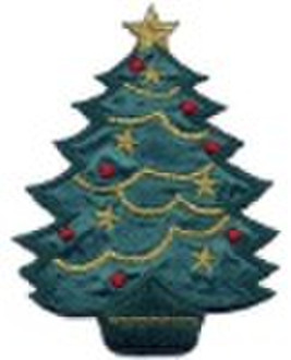 Embroidered christmas tree for xmas decorations gi