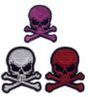 Embroidery various skull patches / emblems