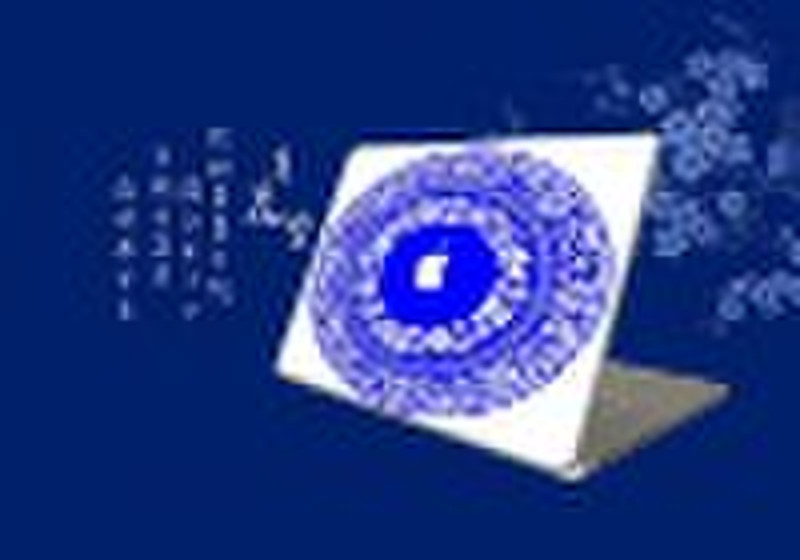 laptop skins: blue & white procelain series 3