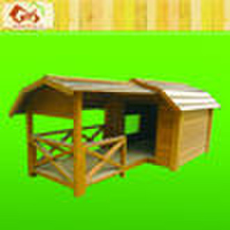 Balcony dog house