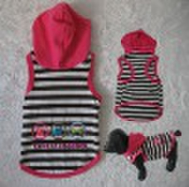 Pet stripe clothes or pet suit or dog clothes