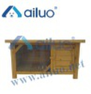 waterproof wooden rabbit hutch