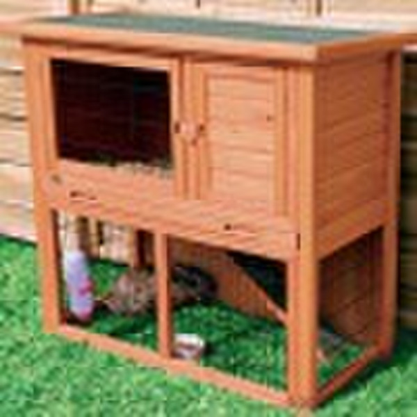 wooden rabbit hutch MLS10909