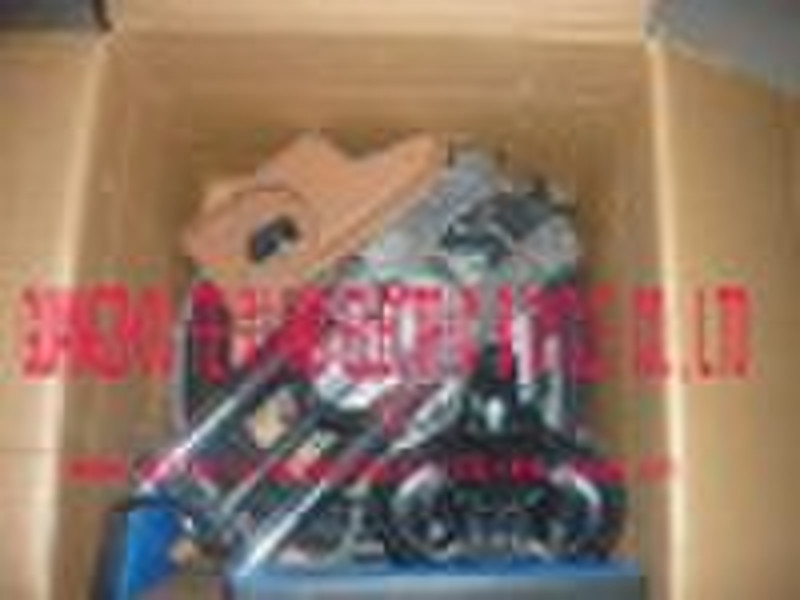 electric bicycle parts separated