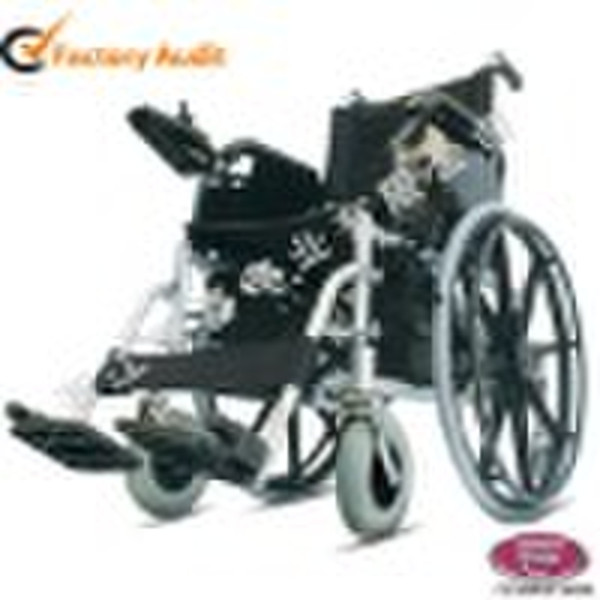 Electric wheelchair with battery