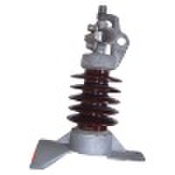 line post insulator furnish with conductor clamps