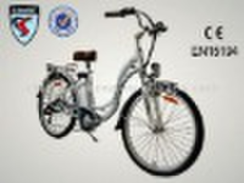 City-Bike mit Li-Ion-Power und Aluminiumlegierung fra