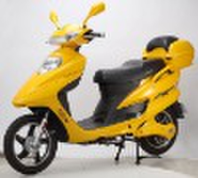 Yellow hot e-bike