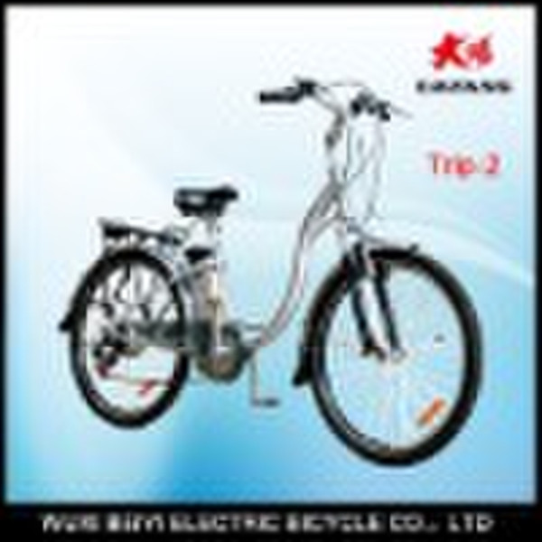 Trip-2: electric bicycle; 36V 10Ah Lithium battery