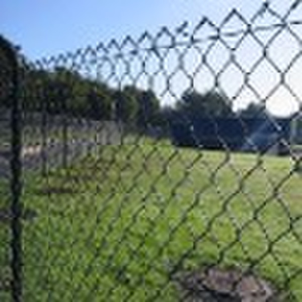 galvanized/pvc chain link fence
