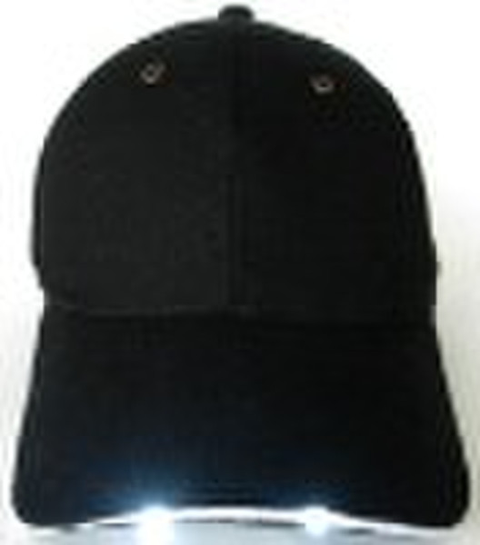 Baseball cap with led light