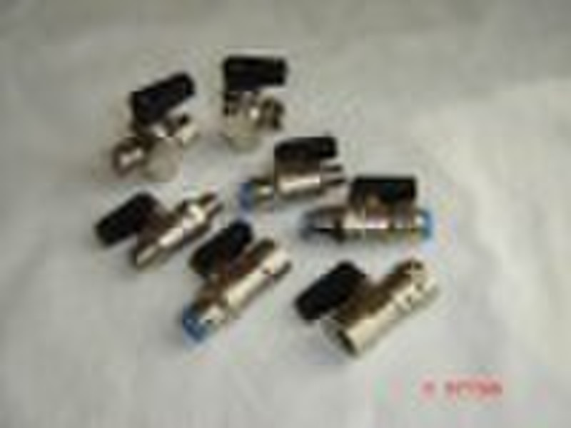 Nickel-Plated Brass Mini Ball Valves