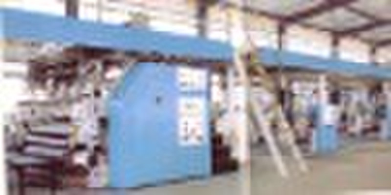 corrugated paperboard making line