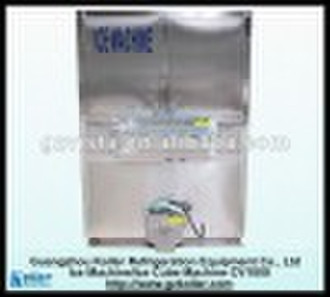 Commercial Cube Ice Maker with Crystal Solid Squar