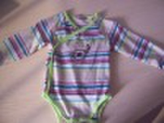 color-striped children clothing