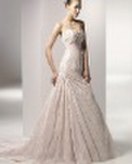 2011 Popular Design Beautiful Bridal Gown XJWJ1027