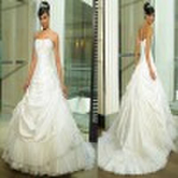 2010 heiße Verkäufe formale Brautkleid XW2026