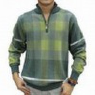 男人和男#39；s1/2拉毛衣