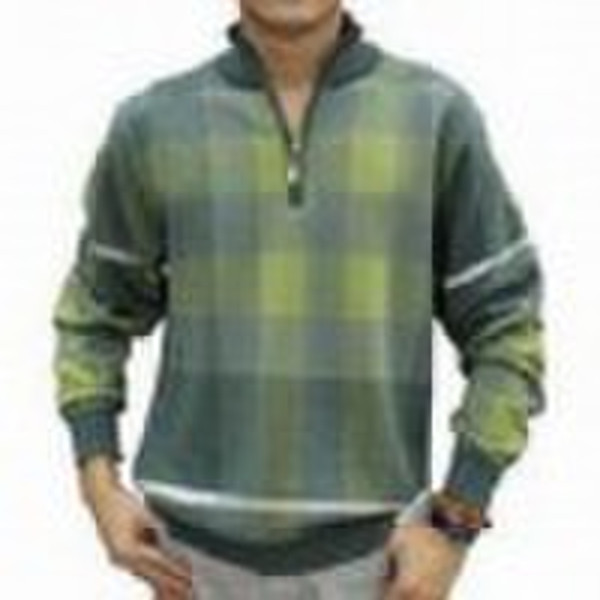 男人和男#39；s1/2拉毛衣