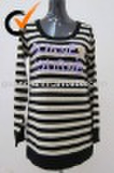 女士'；s印长的毛衣