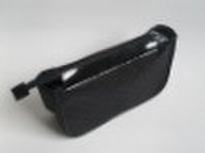 Black PU Cosmetic Bag