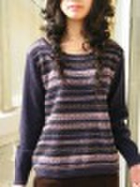 电脑喜欢花的羊毛的毛衣