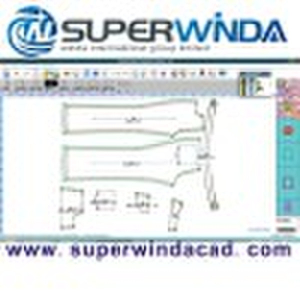 SuperWinda Pattern Grading System Garment CAD
