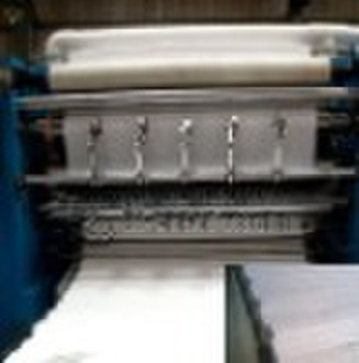 4line box drawing facial tissue machine