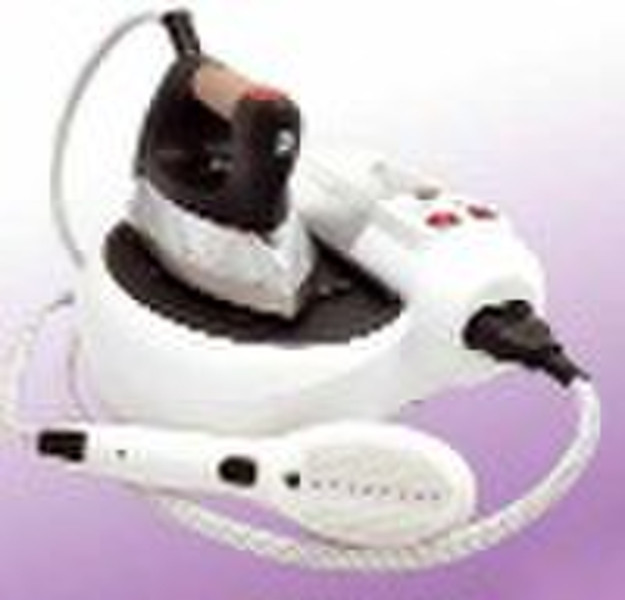 Refilling steam station iron with steam brush(2 in