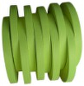 Zipper fabric tape  (green)