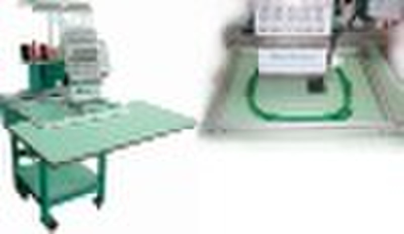 single head Flat /Cap/T-shirt embroidery machine(6