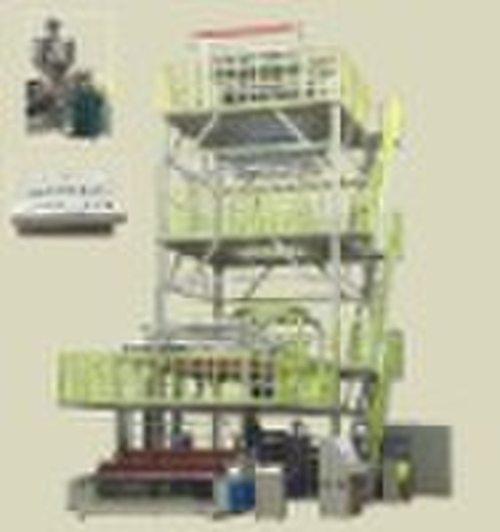 3 layer extrusion blown machine