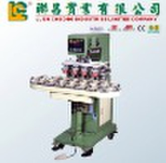 4color bottle pad printer with conveyer