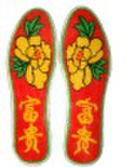 Китайские вышивки стельки, обувь площадку