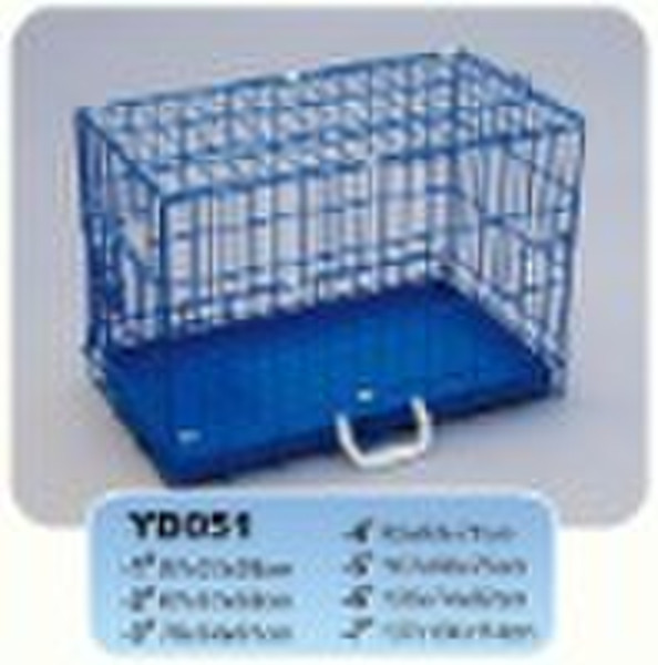 foldable wire dog cage