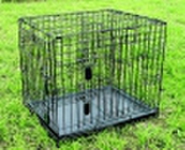 foldable wire dog cage