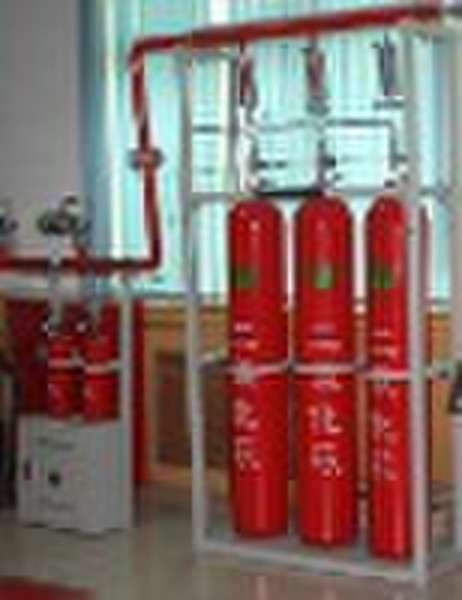 CO2 fire fighting system